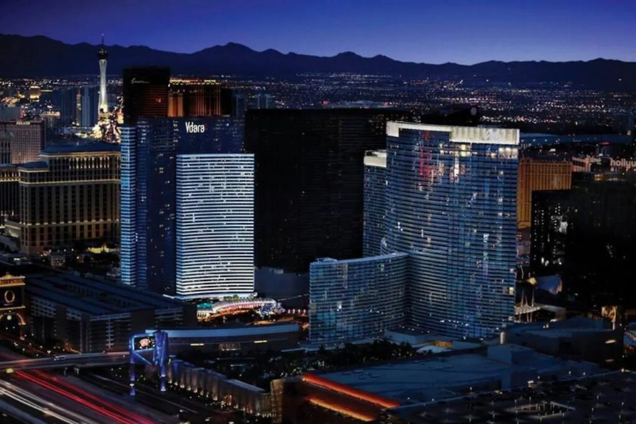 度假居 City Center - Panoramic Corner Suite At Vdara 拉斯维加斯